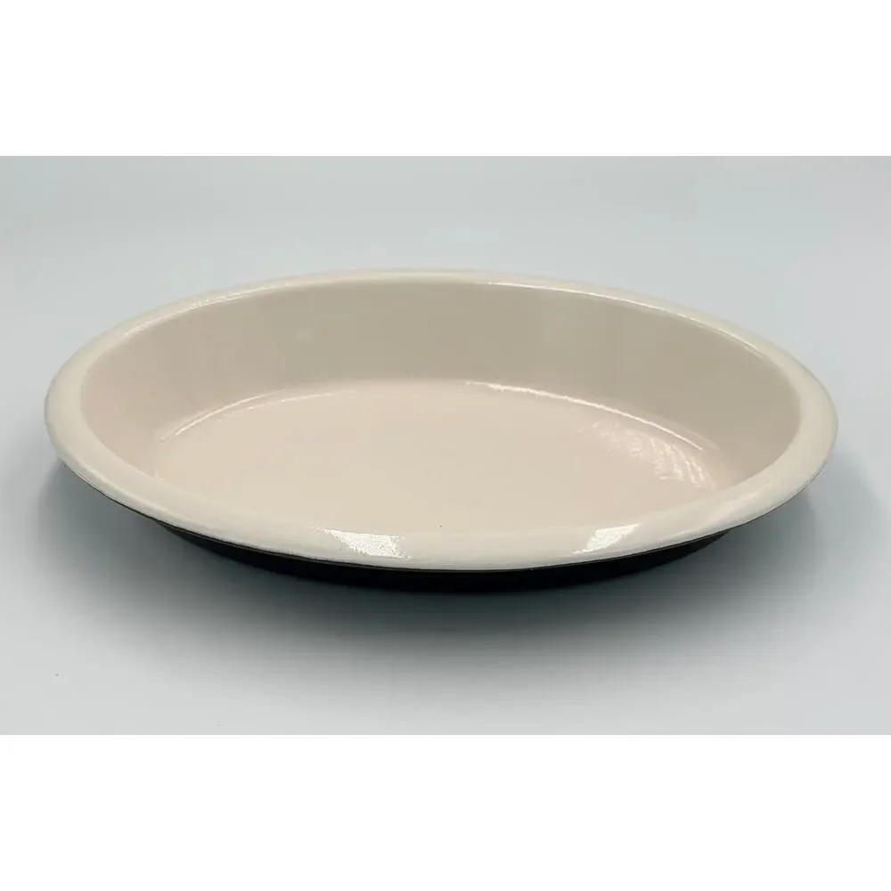 Le Creuset #24 Brown Enameled Cast Iron Oval Au Gratin Casserole Baking Dish